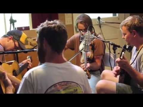 The Oldtime Snake Milkers recording Stone's Rag at STudio 808A