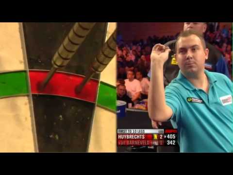 Barneveld v Huybrechts | 1/3 | Quater Final | European Darts Championship 2012