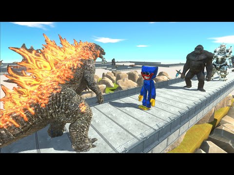 Godzilla Death Run Attack - Animal Revolt Battle Simulator