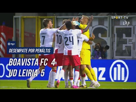 Boavista - U. Leiria: Desempate por Penáltis