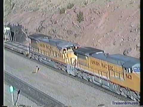 Classic Railroad Series 356 - UP at Hermosa Tunnel, WY August 1991