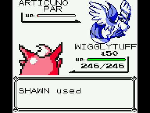 Pokémon Yellow Version - Catching Articuno