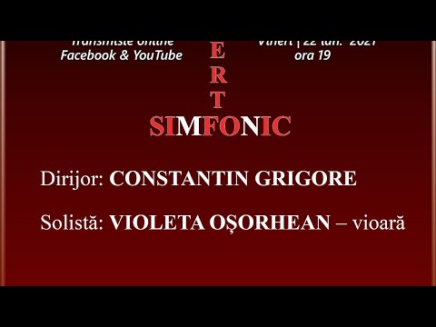 Filarmonica Banatul Live Stream - Concert simfonic