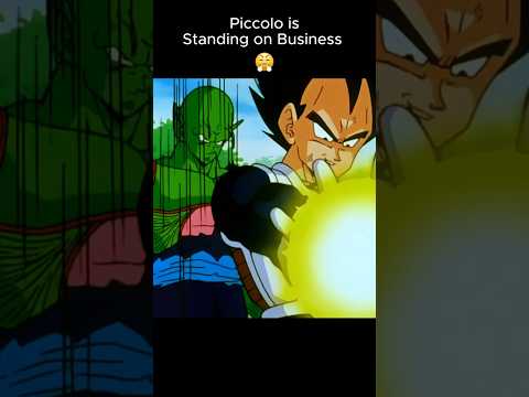 Piccolo saves Gohan from Vegeta 😬