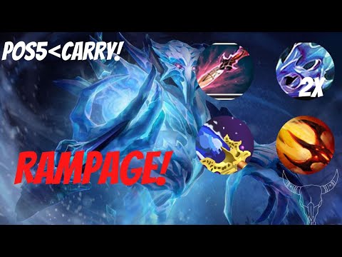 ancient apparition carry build ,100% slow! | DOTA2 Gameplay
