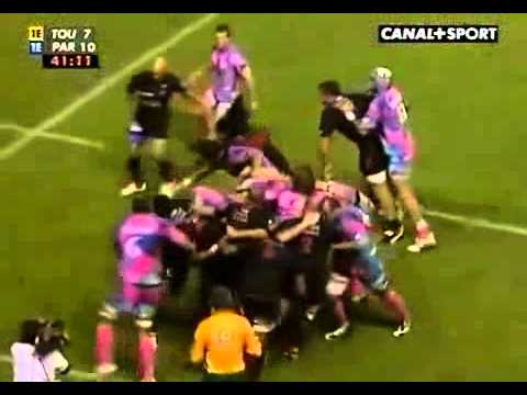 Bagarre générale RC Toulon - Stade Français Paris | 2009
