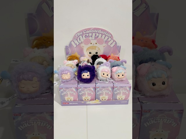 Vídeo relacionado con POP MART HACIPUPU The Constellation Series-Vinyl Plush de Acción Popular Figura Coleccionable y Adorable Juguete Artístico Regalo Creativo 1PC