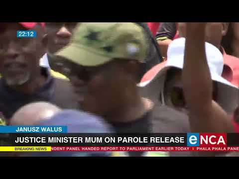 Justice minister mum on Jansuz Walus parole release