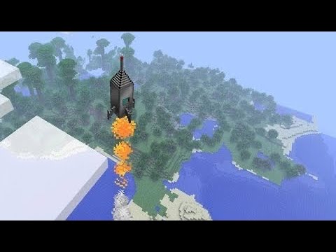🚀 Ultimate Minecraft Rocket Ship to Moon