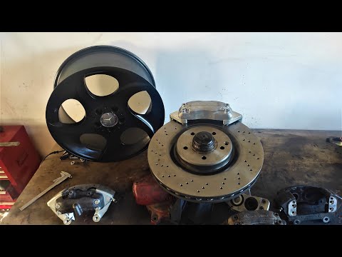 Mercedes Big Brakes Upgrade for the S124 V8 turbo