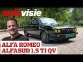 Ontsnapt aan roestspook | Alfa Romeo Alfasud 1.5 Ti QV (1983) | Peters Proefrit #81 | Autovisie