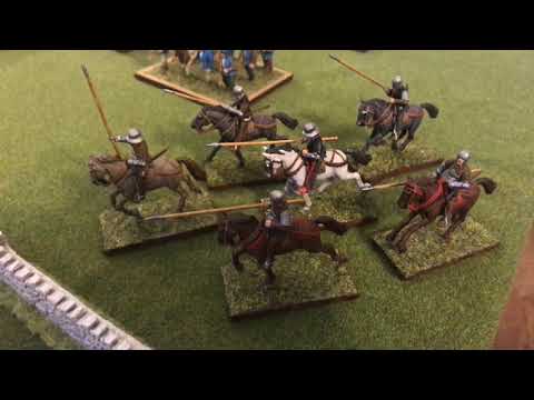 Wars of the Roses battle report using Lion Rampant