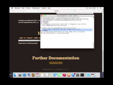 comment installer ruby sur mac