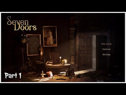 Seven Doors PS5 Walkthrough Gameplay Part 1 Door 1, 2, 3 & 4 - (Full Game)