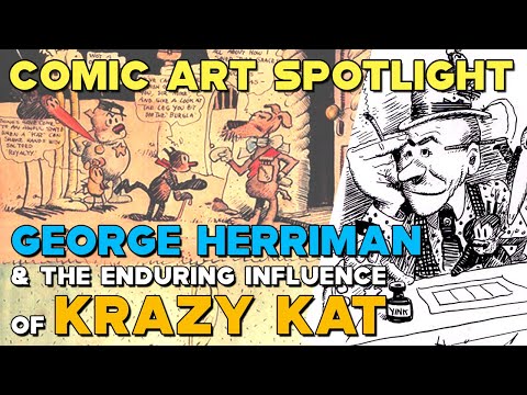 Comic Art Spotlight on George Herriman and the Enduring Influence of Krazy Kat