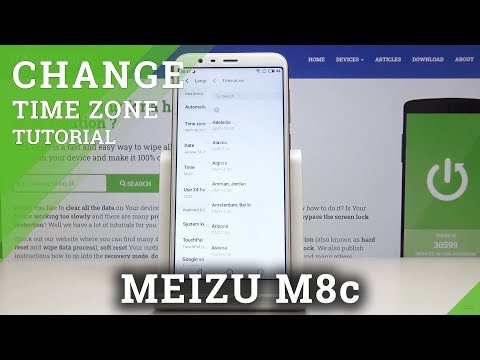 How to Change Date & Time in MEIZU M8C – Time Settings