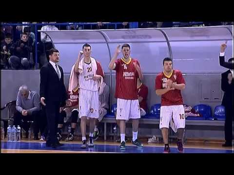 ABA Liga 2014/15, Round 21 highlights: Metalac Farmakom - MZT Skopje Aerodrom (09.02.2015)