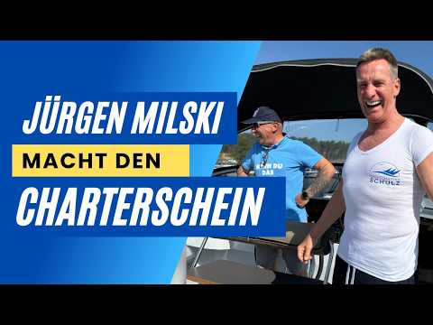 Big Brother Star auf "Hoher See": Jürgen Milski macht den Charterschein | dann zur Malle Eröffnung
