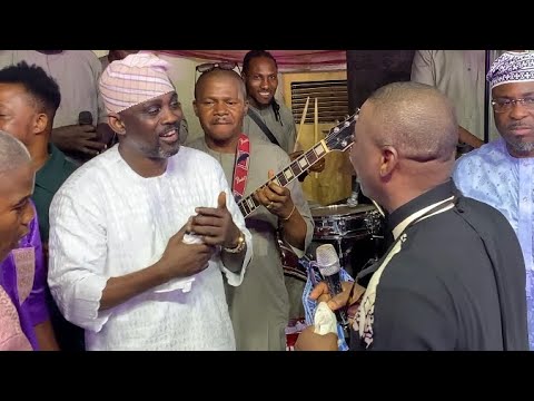 SEE HOW WASIU AYINDE LEFT THE STAGE FOR ALABI PASUMA TO PERFORM AT WASIU ISHOLA ALBUM LAUNCHING 