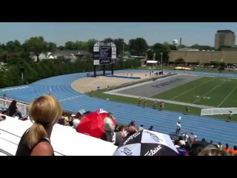 2012 ihsa girls state track championships 3rd heat of the 4