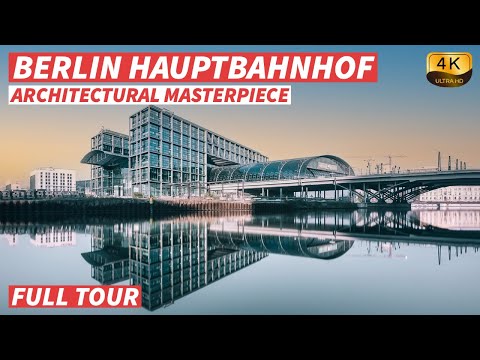 【4K】BERLIN Hauptbahnhof - vollständige Tour - mit Untertiteln [CC]
