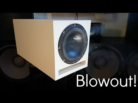 LOGITECH Z-623 SUBWOOFER BLOWOUT!!