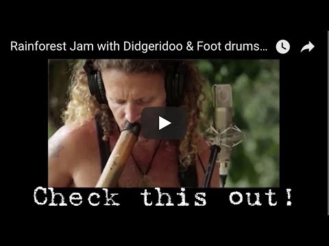 Epic Jam Didgeridoo, Foot drums, 12 string guitar by The best & craziest ONE-MAN BAND, Nathan Kaye