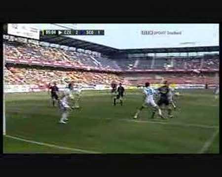David Clarkson Goal For Scotland Against Czech Republic