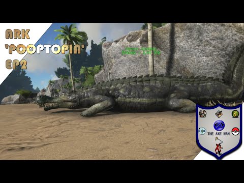 ARK:Survival Evolved-EP2 Sarco Tame!