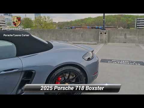 New 2025 Porsche 718 Boxster GTS 4.0, Vienna, VA 25P0258