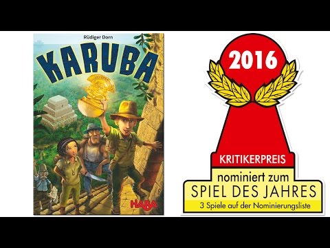Nominiert Spiel des Jahres 2016: Karuba