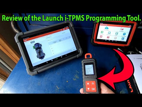 Reviewing the NEW Launch i-TPMS Sensor Programming and Service Tool.