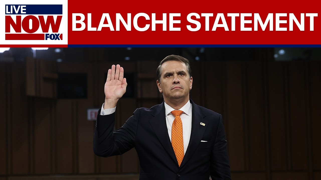 Todd Blanche gives opening statement at nomination hearing