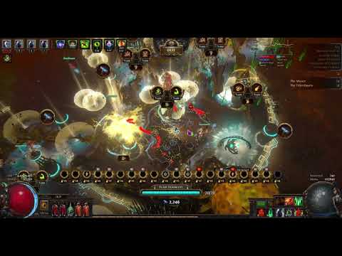 PoE 3.16 chaos Chains of Command Occultist - blighted T16 farm