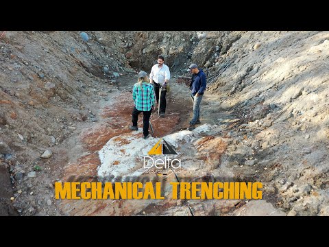 Mechanical Trenching - Delta Resources Limited (TSX-V: DLTA)