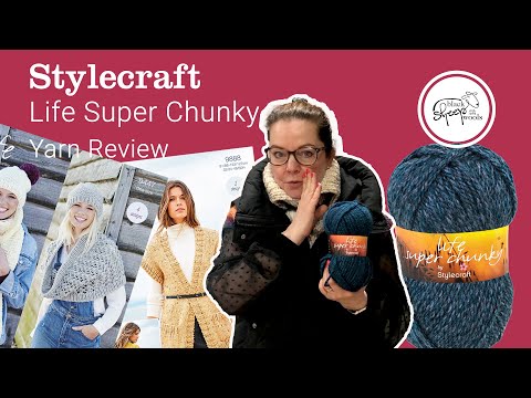 Stylecraft Life Super Chunky Yarn Review - Super Chunky Yarn