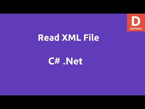 C Read XML File