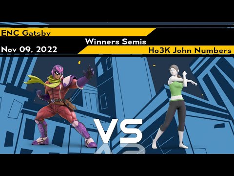 [Smash Ultimate] ENC | Gatsby vs Ho3K | John Numbers - Xeno266 (W.Semis)