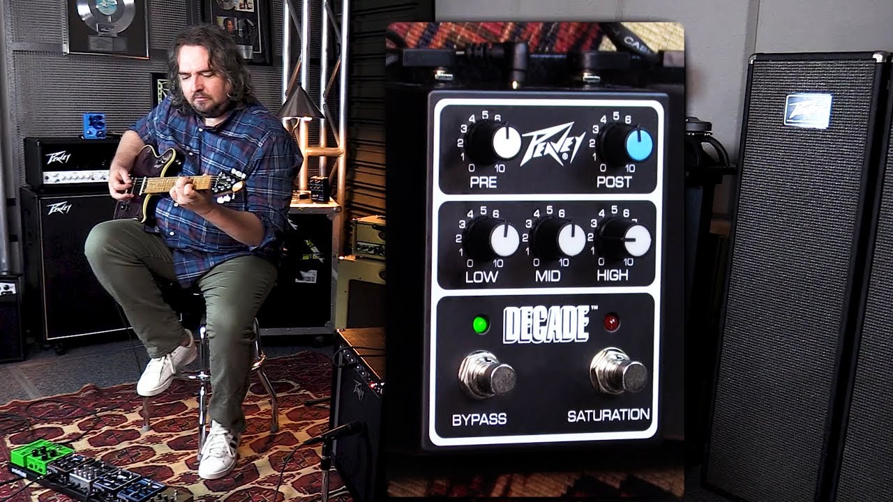 The Peavey Decade™ Preamp Effects Pedal - YouTube