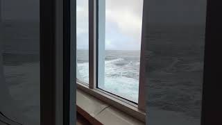 Mesmerizing Ocean View from a Cruise Ship Cabin  #SeaView #CruiseVibes #short