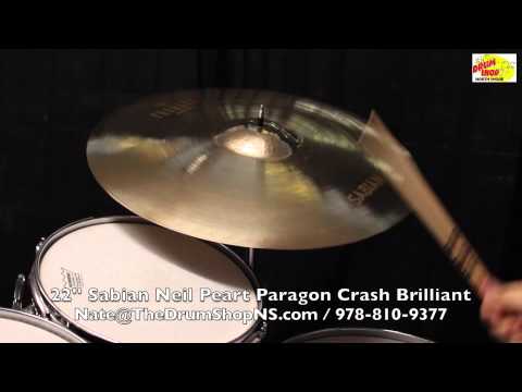 Sabian Neil Peart Paragon Crash Brilliant 22'' - The Drum Shop North Shore