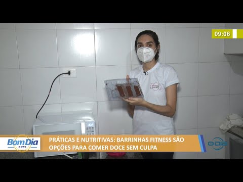 Barrinhas fitness são opções práticas e nutritivas para comer doce sem culpa 04 01 2022