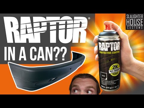 NEW BUMPERS IN A CAN?? DIY RAPTOR TUTORIAL #RAPTOR