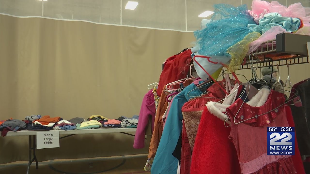 Greenfield's YMCA hosts free clothing store