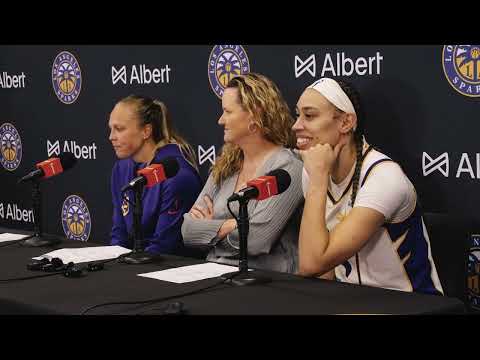 LA Sparks Basketball | Postgame Press Conference vs. Sun 8.7.25