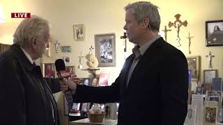 News-Press Now's Bruce Hall tours Salve Regina Catholic store