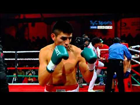 LO BATIÓ en el ÚLTIMO: EL NOCAUT de GERMÁN BENÍTEZ A WALTER DÍAZ en BOXEO de PRIMERA