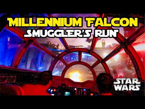 Star Wars Millennium Falcon Smuggler's Run FULL ON RIDE POV Galaxy's Edge