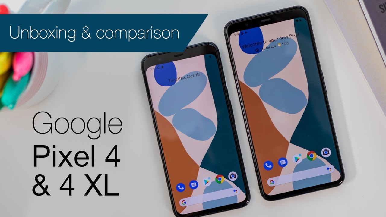 Google Pixel 4 and 4 XL unboxing