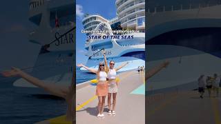She’s a STAR 🤩 @RoyalCaribbean #cruise #staroftheseas #shorts #royalcaribbean #insta360